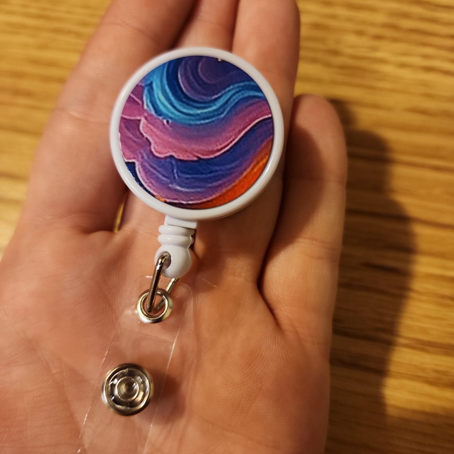 Name tag/card spools