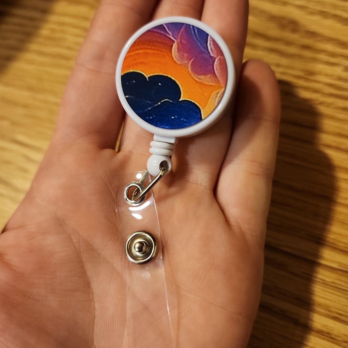 Name tag/card spool
