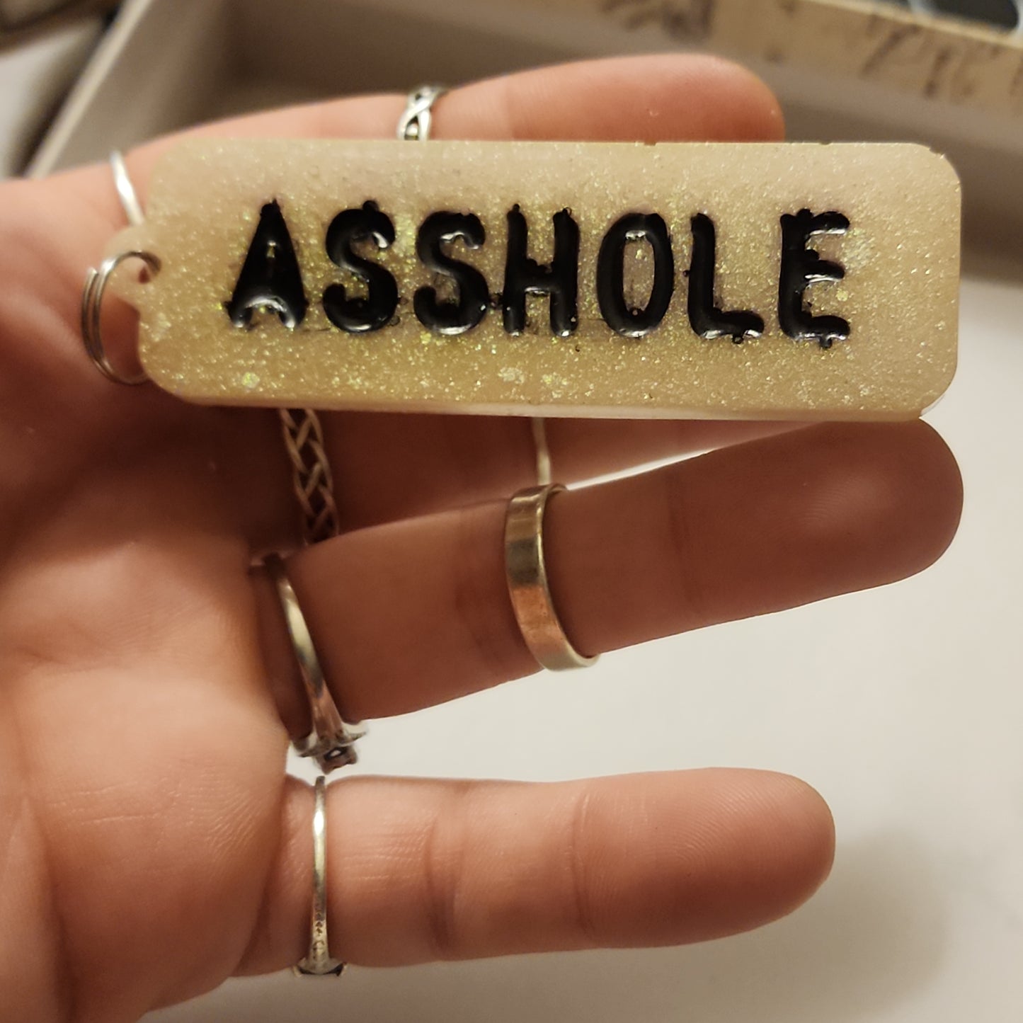 Vulgar Keychain
