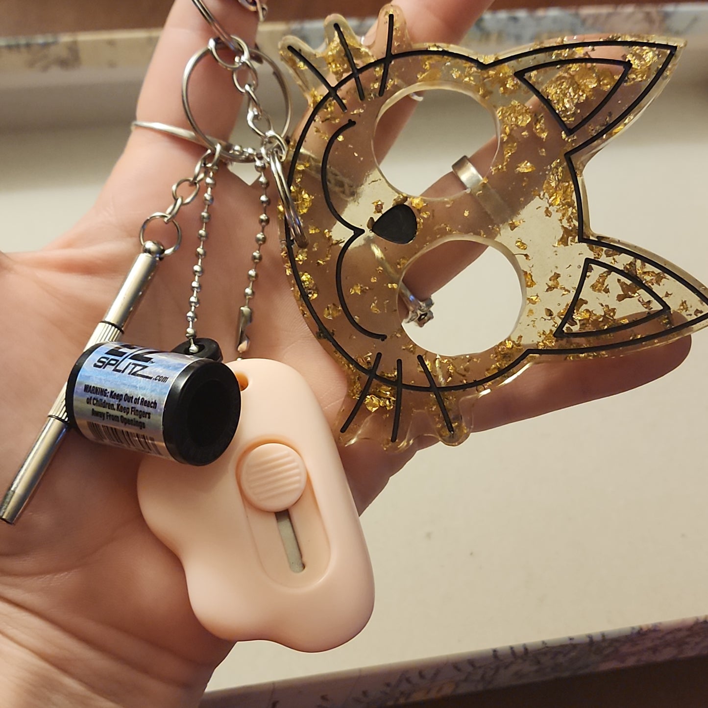 Self Defense Keychain Set