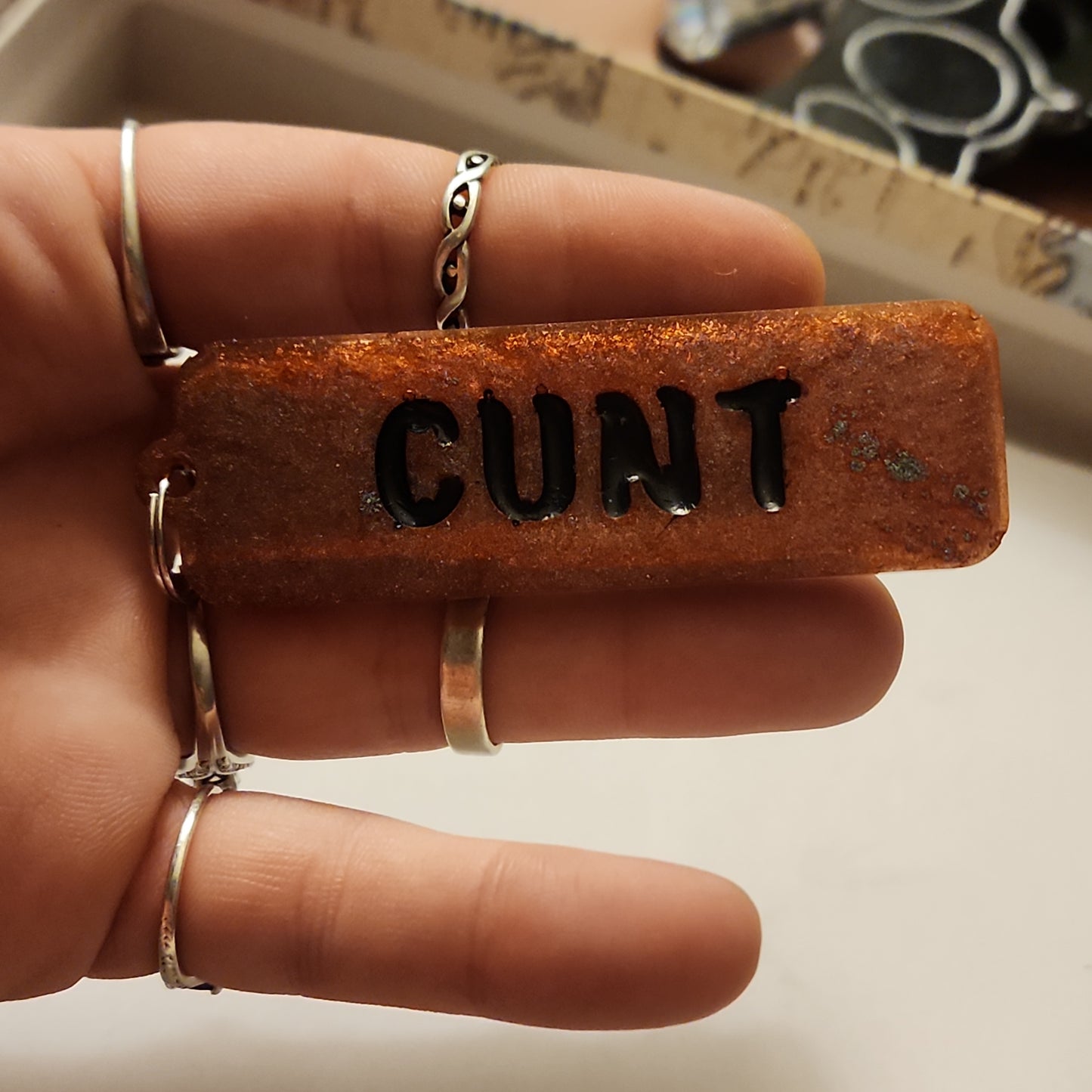 Vulgar Keychain