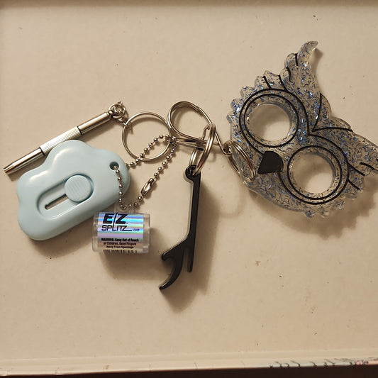 Self Defense Keychain Set