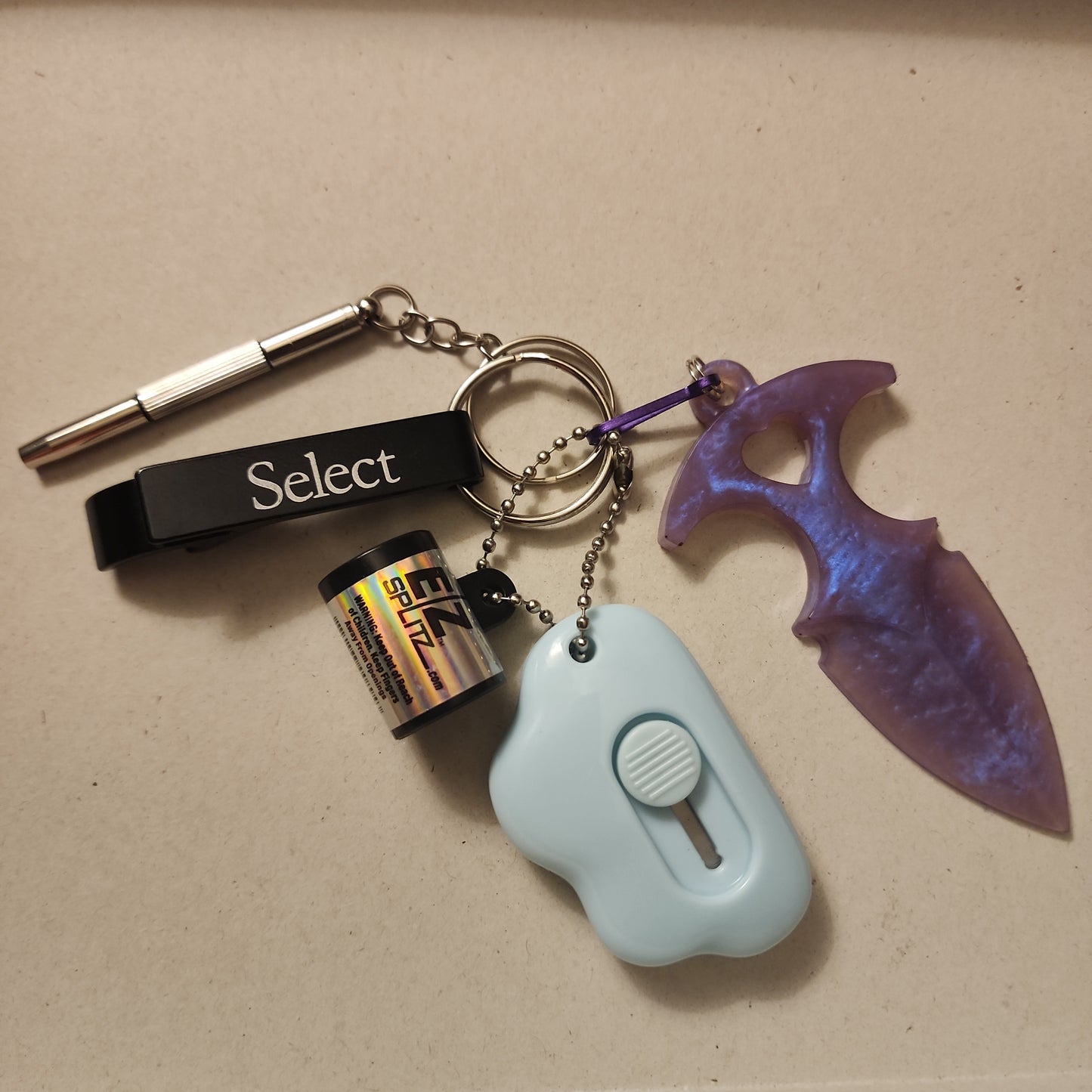 Self Defense Keychain Set