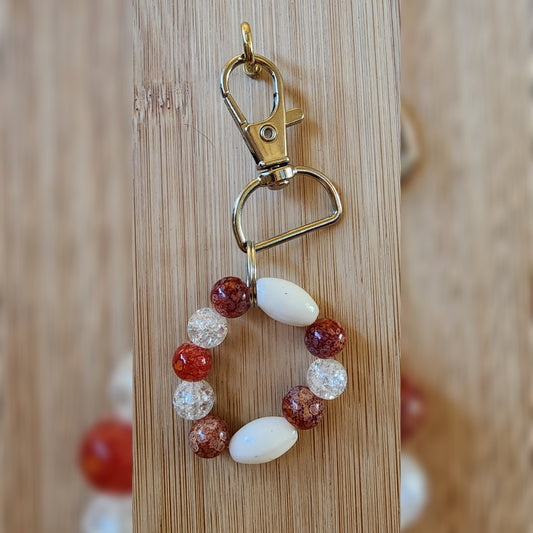 Small Beaded Keychain