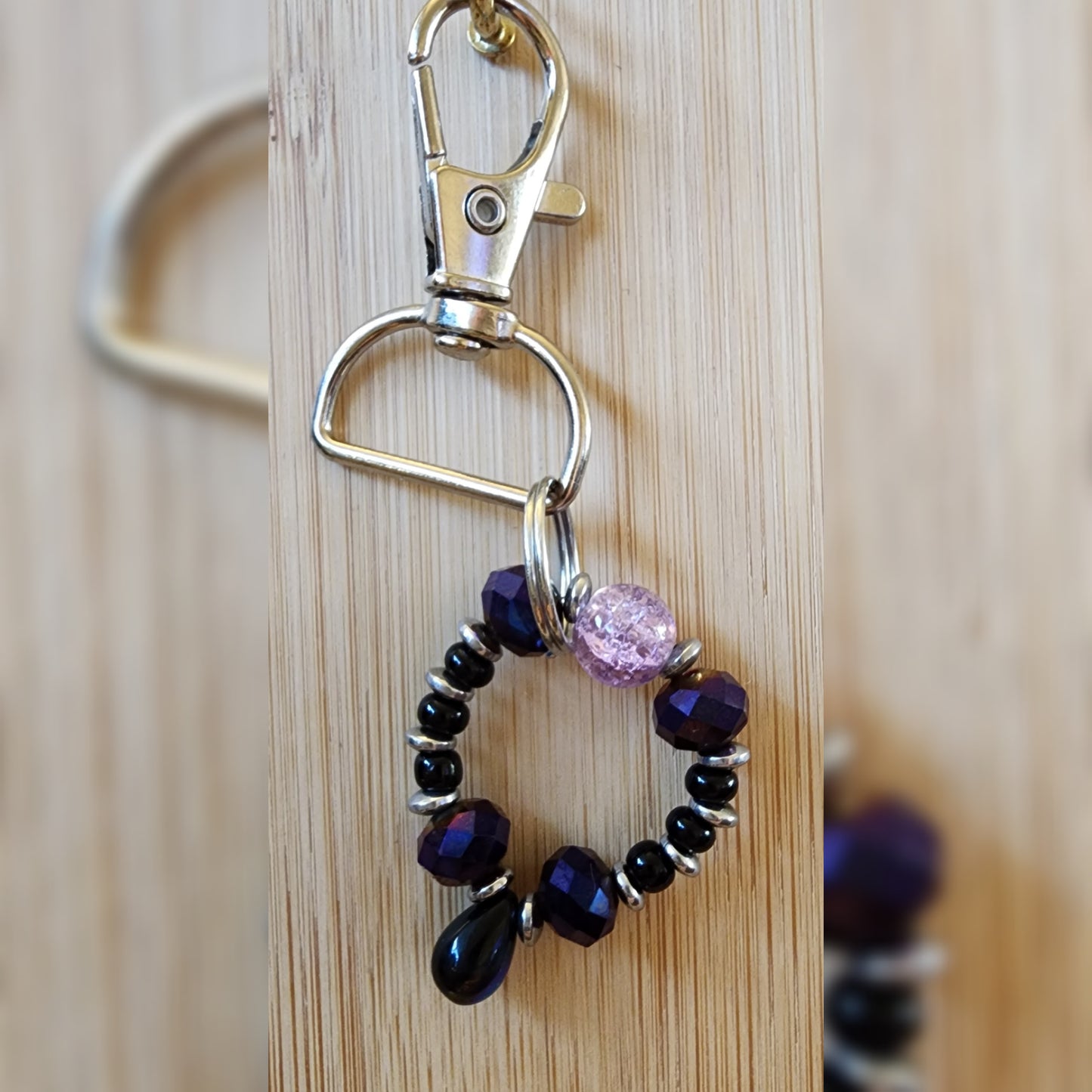 Small Beaded Keychain