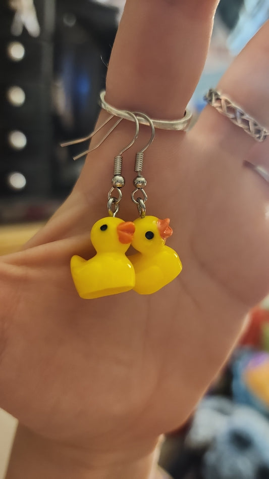 Ducky Earrings
